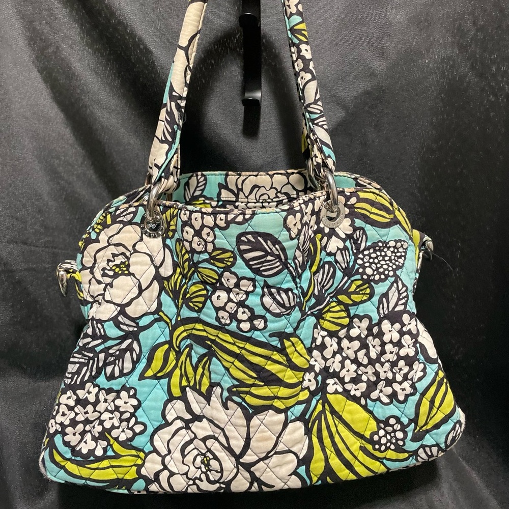 Vera Bradley Island Blooms Print Shoulder Tote Bag